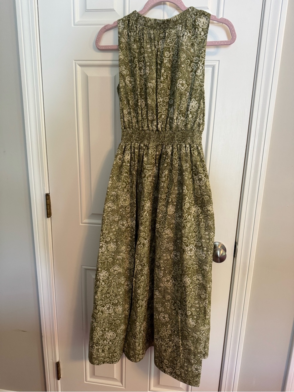 Tuckernuck Olive Green Paisley Maxi Dress - Picture 5 of 5